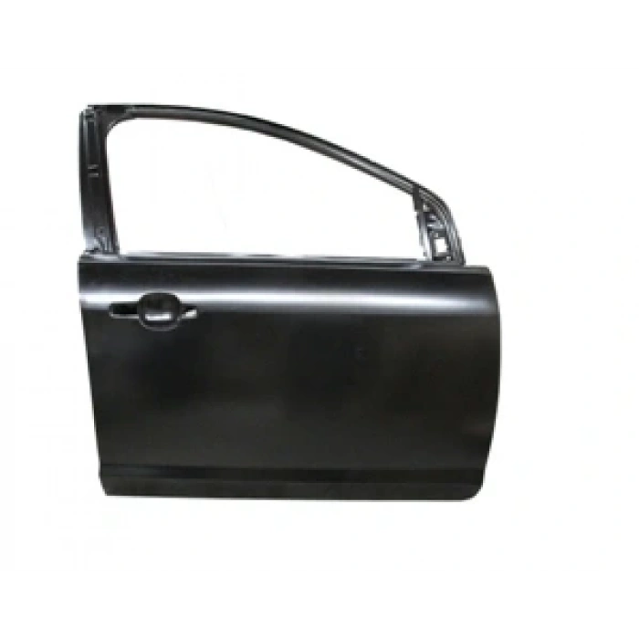 FORD FOCUS- SD/HB- 05/07; ÖN KAPI KOMPLE SAĞ SİYAH BAND DELİKSİZ (İCELİ/ÇEKOMASTİKLİ) (BFN)