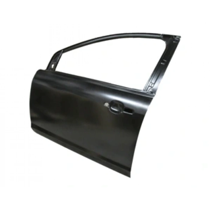 FORD FOCUS- SD/HB- 05/07; ÖN KAPI KOMPLE SOL SİYAH BAND DELİKSİZ (İCELİ/ÇEKOMASTİKLİ) (BFN)