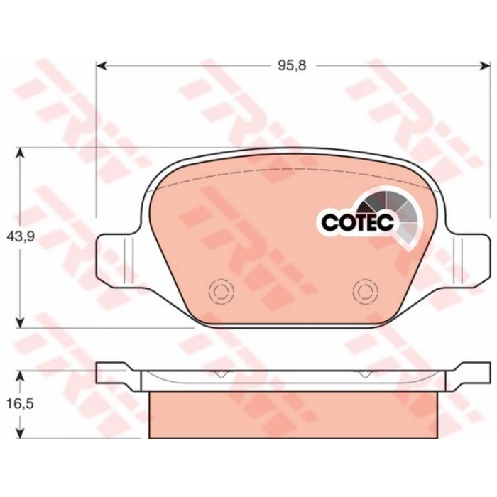 FREN BALATASI ARKA LINEA 156 147