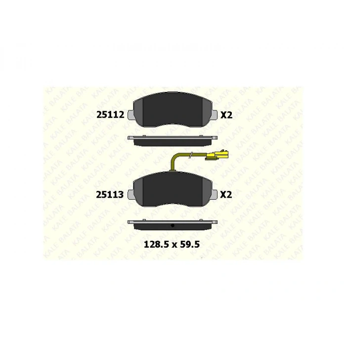 FREN BALATASI ARKA TEK TEKER MASTER III 2010 > MOVANO B ( FISLI )