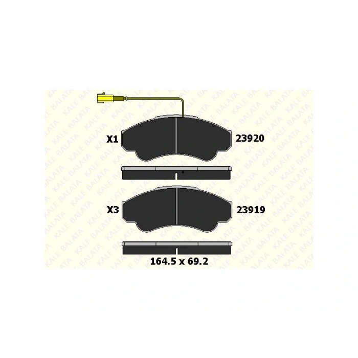 FREN BALATASI ON (FISLI) DUCATO BOXER JUMPER