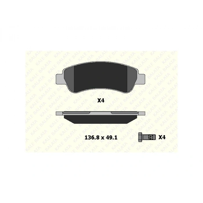 FREN BALATASI ON PARTNER BERLINGO P307