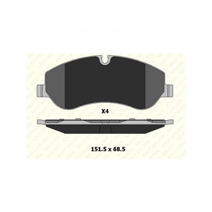 FREN BALATASI ON TOURNEO CUSTOM-TRANSIT CUSTOM 2.2 TDCI 12=> CIFT FISLI