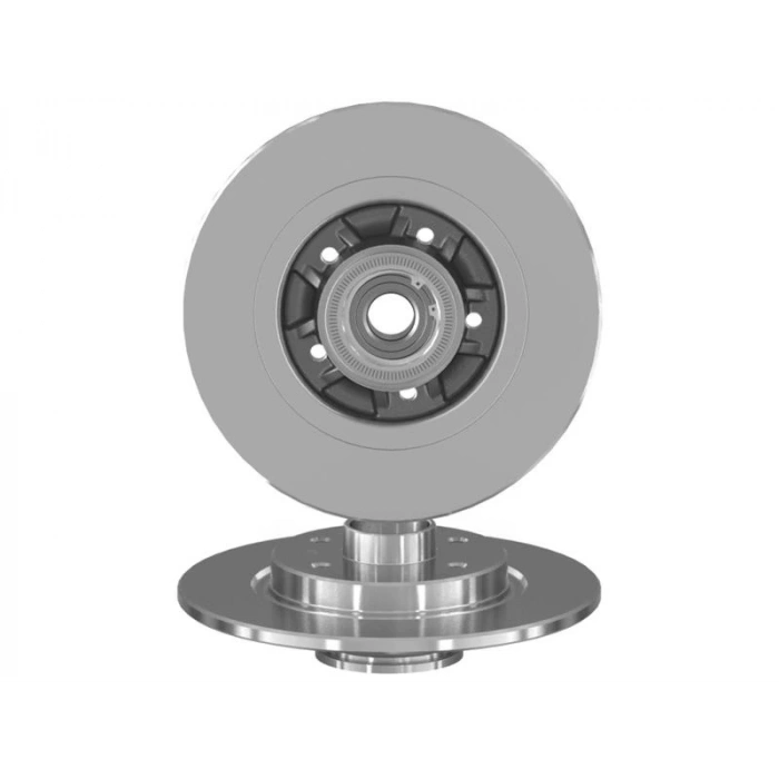 FREN DISKI ARKA RULMANLI DELIKSIZ KANGOO 08 =>