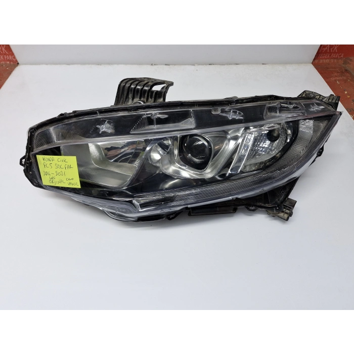 HONDA CİVİC FC5 SOL ÖN FAR LEDLİ 2016-2021 ORJİNAL SÖKME