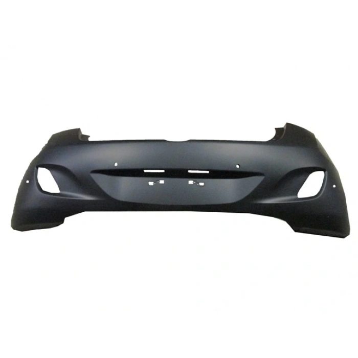 HYUNDAI I30- 12/14; ARKA TAMPON SİYAH (SENSÖR DELİKLİ) (TYG)