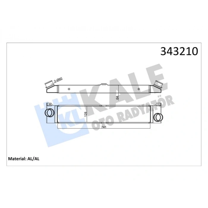 INTERCOOLER BOXER III - JUMPER III 2.2HDI 3.0HDI E4 E5 (06+) DUCATO III 2.3JTD AL PL BRZ
