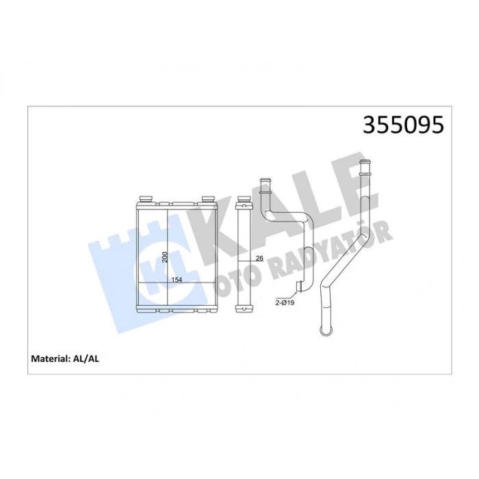 KALORIFER RADYATORU MEGANE III FLUENCE BORULU