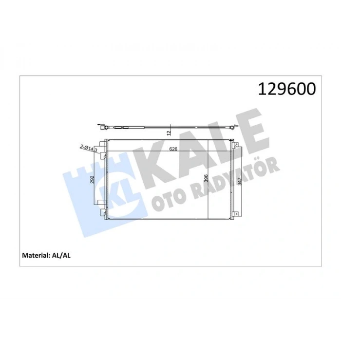 KLIMA RADYATORU MEGANE II 2002 >