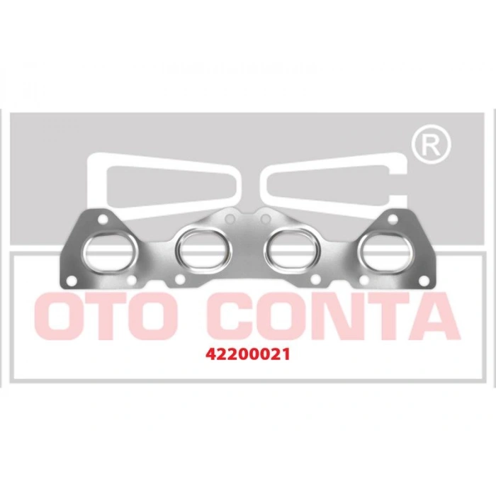 MANIFOLT CONTA EKSOZ CELIK P206 1.6 16V