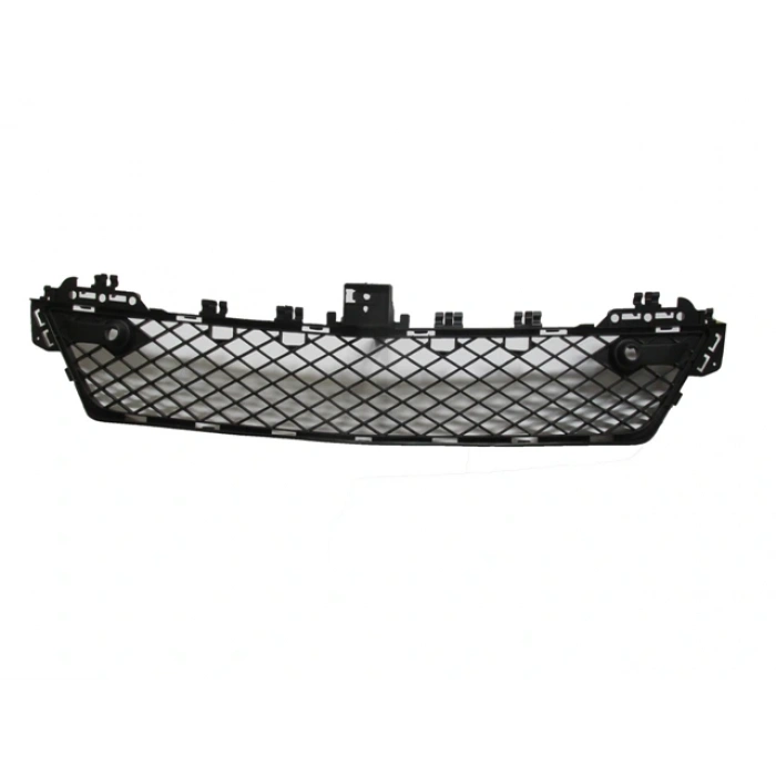 MERCEDES C CLASS- W204- 11/13; ÖN TAMPON PANJURU ORTA SENSÖR DELİKLİ (AVANTGARDE) SİYAH (TW)