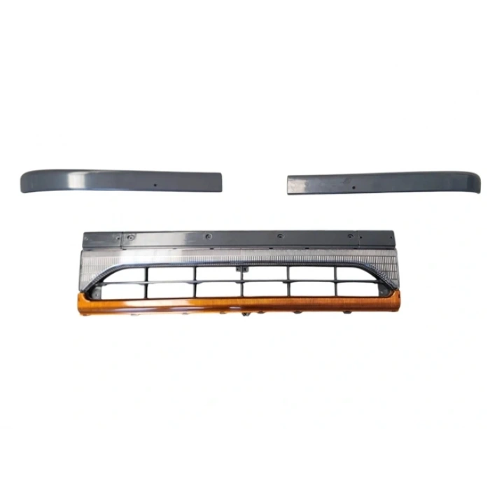 MITSUBISHI CANTER- FE635/659- 98/06; ÖN PANJUR SARI/BEYAZ REFLEKTÖRLÜ KLİPSİZ MITSUBISHI YAZILI)(FPI