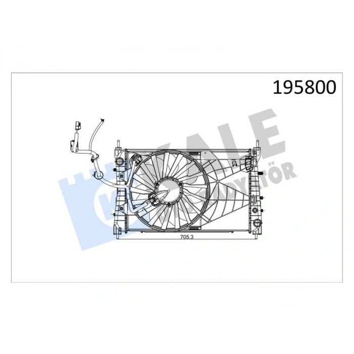 MODUL LINEA 1.3JTD (07 12) (NAC) (MT) (RAD+INT+FAN+DAV) AL/PL/BRZ