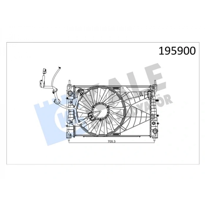 MODUL LINEA 1.4 MPI (07 12) (AC) (MT) (RAD+KON+INT+FAN+DAV) AL/PL/BRZ
