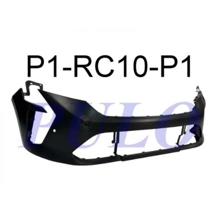 ON TAMPON CLIO V 2023 > SIYAH ( 2 SENSOR DELIKLI )