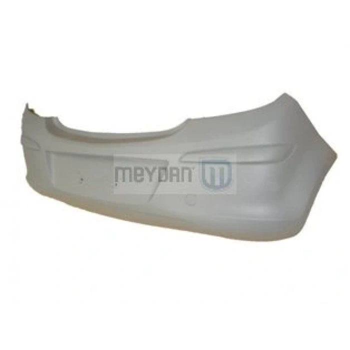 OPEL CORSA- D- 07/14; ARKA TAMPON GRİ (ASTARLI KENDİNDEN BANTLI/3KAPI) (TW)