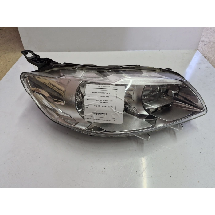 PEUGEOT 301 SAĞ ÖN FAR 2012-2016 SIFIR AYARINDA