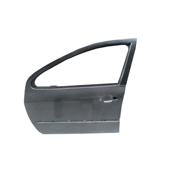 PEUGEOT 307- 06/08; ÖN KAPI KOMPLE SOL SİYAH BOYALI (İCELİ/ÇEKOMASTİKLİ) (TW)