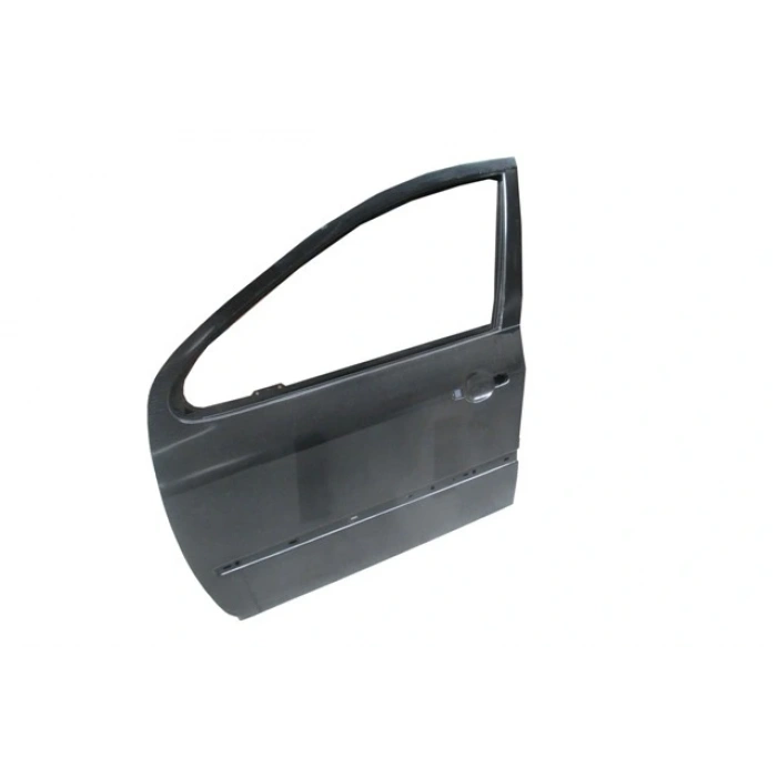 PEUGEOT 307- 06/08; ÖN KAPI KOMPLE SOL SİYAH BOYALI (İCELİ/ÇEKOMASTİKLİ) (TW)