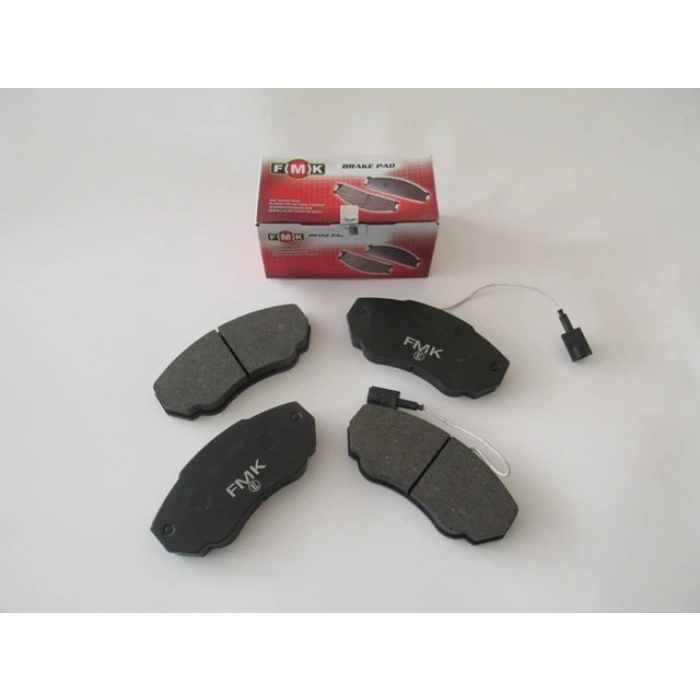 PEUGEOT BOXER- 03/07; ÖN FREN BALATASI 1,9/2,0/2,5/2,8 (2 KABLOLU)(DİSK) (140,6X66,1X18) (FMK)