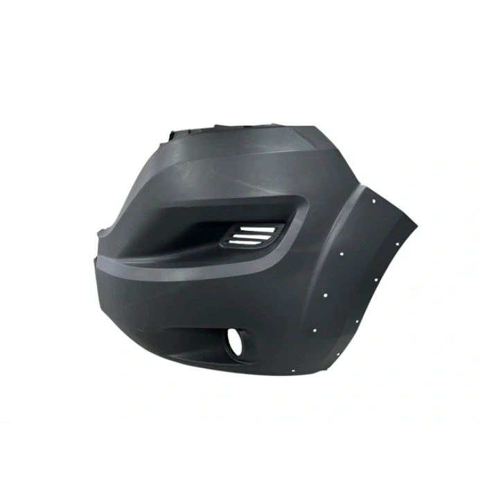 PEUGEOT BOXER- 14/24; ÖN TAMPON UCU SOL GRİ (SİS DELİKLİ) (DODİK DELİKLİ)