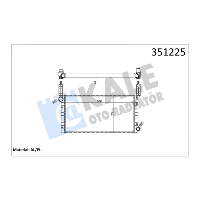 RADYATOR DOBLO AL PL BRZ