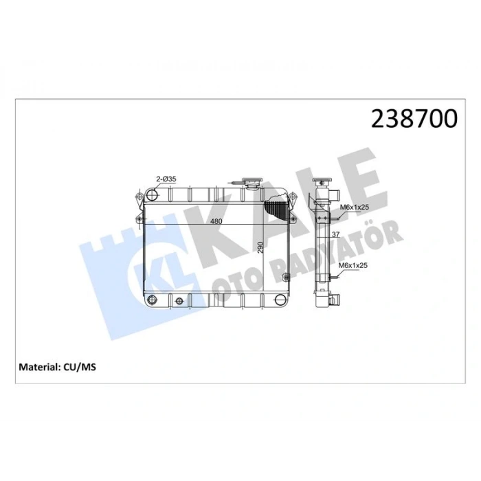 RADYATOR SAHIN KARTAL DOGAN YM. 3 SIRA PN