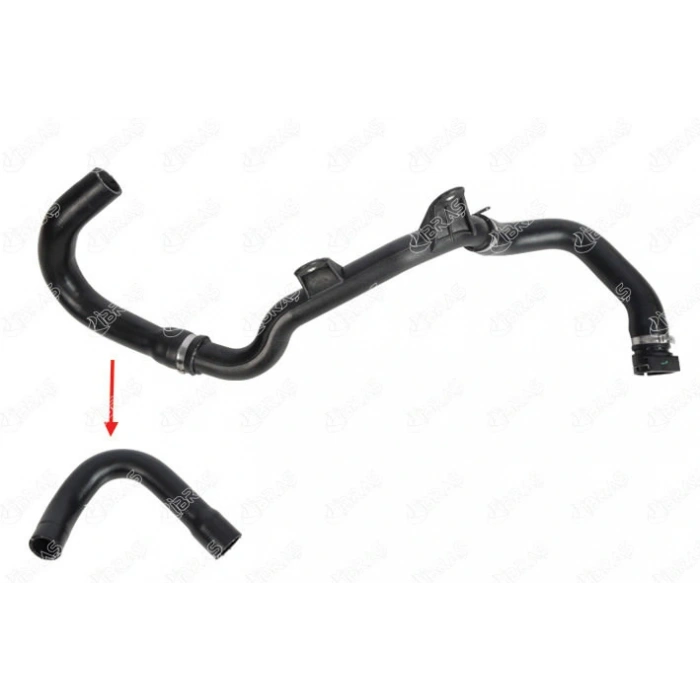 RADYATOR UST HORTUMU KUCUK PLASTIK PARCA HARIC BOXER III-JUMPER III-DUCATO III 2.2JTD 110-120HP 06=>