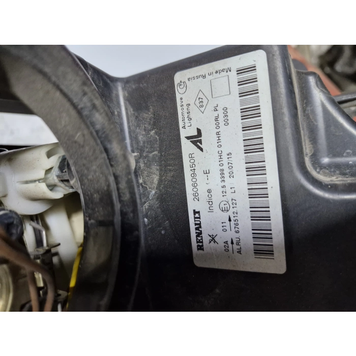 RENAULT SYMBOL SOL ÖN FAR ORJİNAL 2012-2016