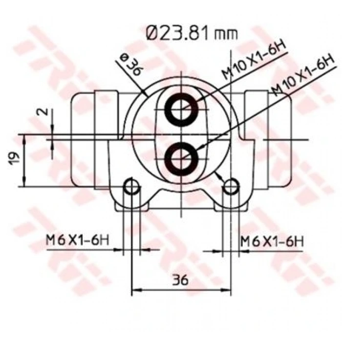 SILINDIR FREN ARKA SOL MASTER 1998 >