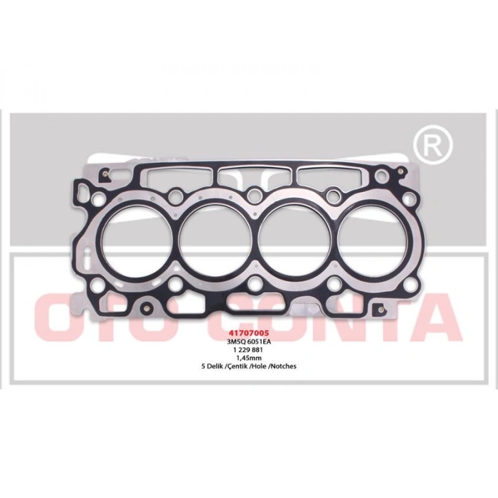 SILINDIR KAPAK CONTA PARTNER BERLINGO 1.6 16V HDI 5 DELIK 1.45MM