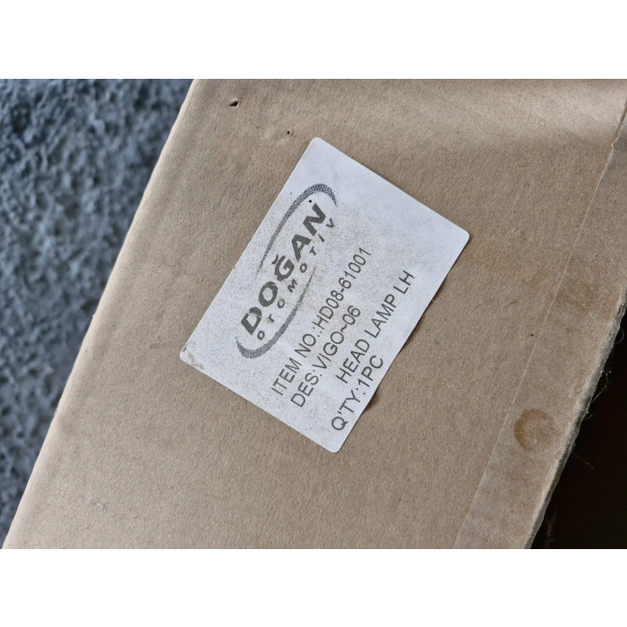 TOYOTA HİLUX VİGO SOL ÖN FAR SIFIR 2005 2006 2007 2008