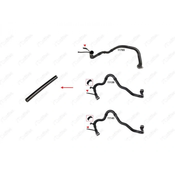 TURBO BORUSU HORTUMU 5mm x 11mm = 12cm DUSTER LOGA