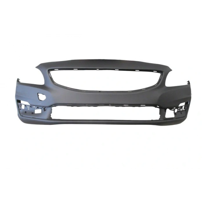 VOLVO S60- 13/18; ÖN TAMPON ASTARLI SİYAH/FAR YIKAMA DELİKSİZ (TYG)