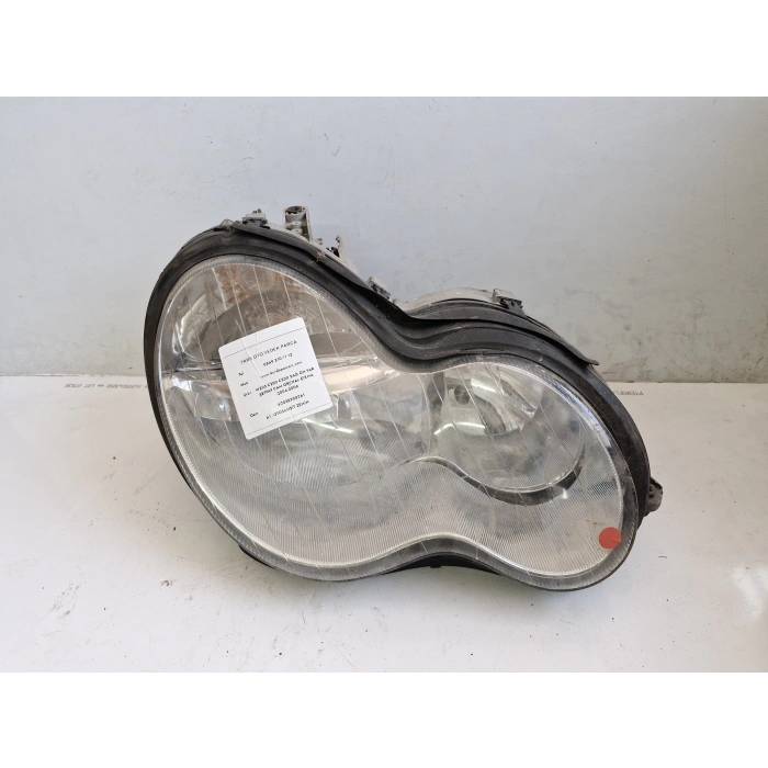 W203 C200 C220 SAĞ ÖN FAR ŞEFFAF CAM ORJİNAL ÇIKMA 2004-2006