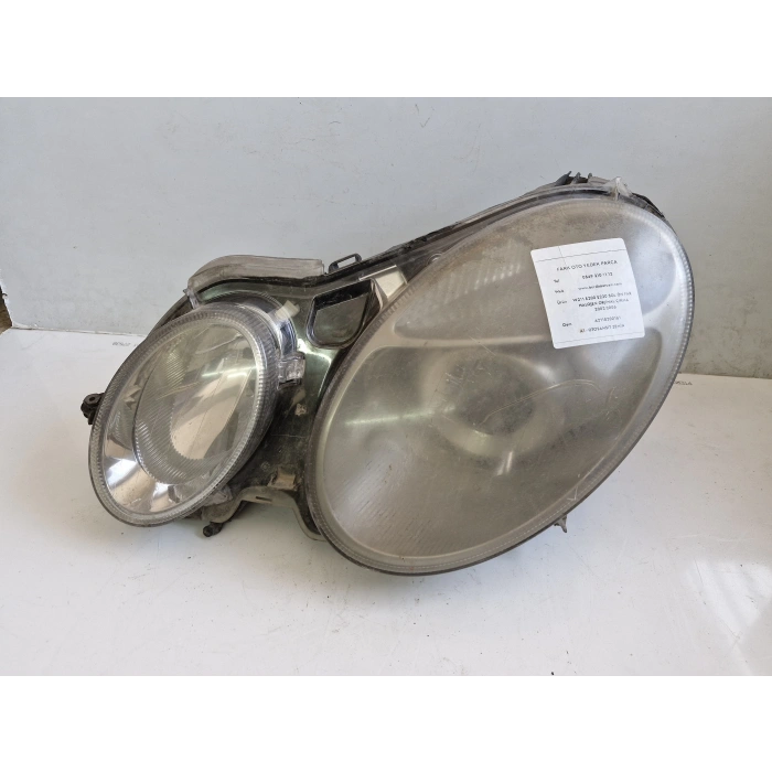 W211 E200 E220 SOL ÖN FAR HALOJEN ORJİNAL ÇIKMA 2002-2006