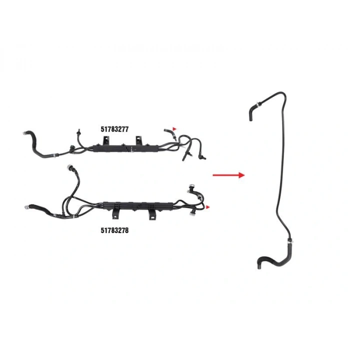 YAKIT BORUSU BRAKET HARIC DOBLO 1.3 MULTIJET