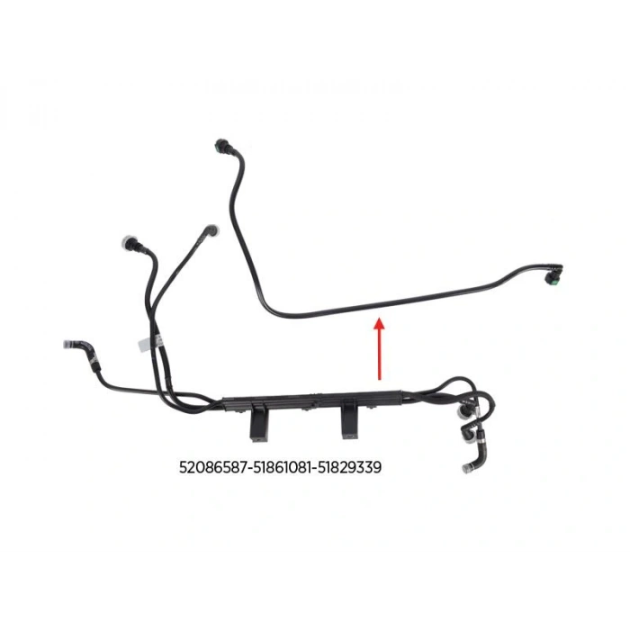 YAKIT BORUSU BRAKET HARIC EURO 5 DOBLO 1.3 D MultIjet 10=>