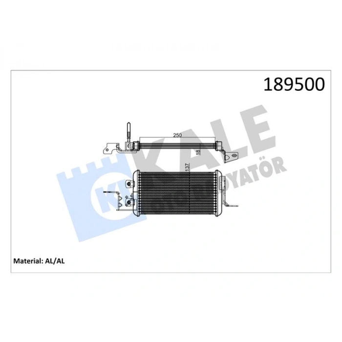 YAKIT SOGUTUCU TRANSIT 430ED (14+1) AL/BRZ