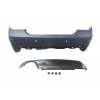 BMW 5 SERI- E60- 07/10; ARKA TAMPON (KARLIKLI/ASTARLI/ÇEK. KAPAKLI/SENSÖR DELİKLİ 18MM) (M-TECH/LCI)