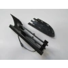 MERCEDES C CLASS- W202- 97/99; ÖN TAMPON ÇEKİ DEMİRİ KAPAĞI SAĞ SİYAH (TW)