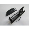 MERCEDES C CLASS- W202- 97/99; ÖN TAMPON ÇEKİ DEMİRİ KAPAĞI SOL SİYAH (TW)