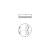 PISTON SEGMAN (79.50MM STD ) MEGANE II-CLIO-II-CLIO III-MODUS-SCENIC II (K4J) 1.4