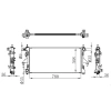 RADYATOR DUCATO BOXER JUMPER 2.2 HDI 06>(KLIMASIZ+KLIMALI+MEK+OTOM.) INTERCOOLER BAG INCE