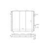 RADYATOR EXPRESS 1.9D (91>) 63947 MT (460X435X34)
