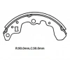 SUZUKI SWIFT- SD- 89/96; ARKA FREN PABUCU (90X30)(DAIWA)