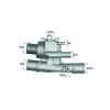 TERMOSTAT (KOMPLE) PALIO ALBEA BRAVO BRAVA MAREA 96=> 1.6 16V (88C)