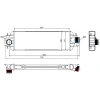 TURBO RADYATORU (INTERCOOLER) AL PL BRZ TRAFIC II PRIMASTAR VIVARO 2.5 DCI
