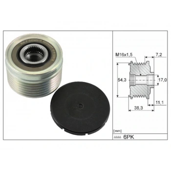 ALTERNATOR KASNAGI (RULMANLI) DUCATO SCUDO BOXER EXPERT JUMPER JUMPY XSARA 2.0 2.2 2.3 JTD HDI (6K)