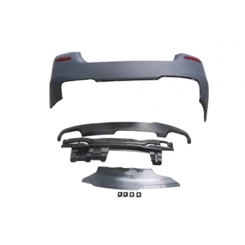 BMW 5 SERI- F10- 10/16; ARKA TAMPON ASTARLI (SEN.YUVALI/REFLEKTÖRLÜ/KARLIKLI/ŞOK EMİCİ) M550İ/LCI